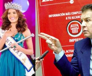 Miss Honduras Mundo, María José Alvarado aún labora con Salvador Nasralla.