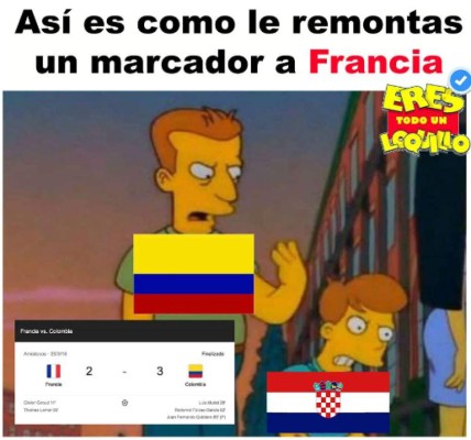 Los mejores memes que dejó la final de Rusia 2018