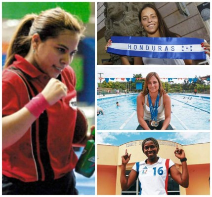 Atletas hondureñas que han descatado en su área
