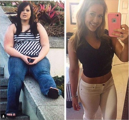 Fue la burla de todos por su peso, hoy es una estrella de superación en Instagram