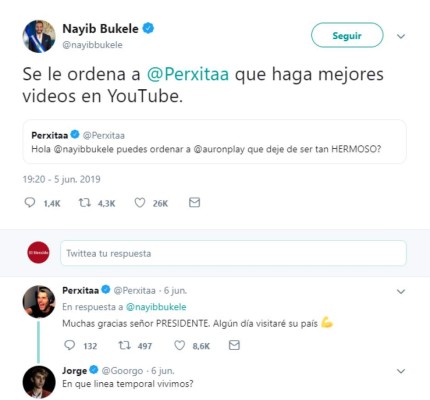 Despidos, reclamos y órdenes: los tuits más controversiales de Nayib Bukele, presidente de El Salvador