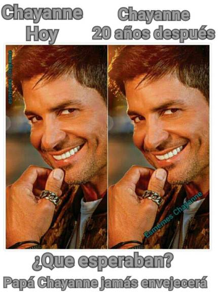 Los memes con los mejores piropos para Chayanne en su cumpleaños número 56