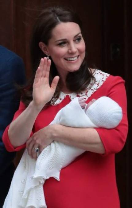 Así es el tercer hijo de Kate Middleton; mostró su figura a horas del parto (Fotos)