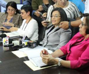 La ministra de Educación oficializó los lineamientos este jueves.