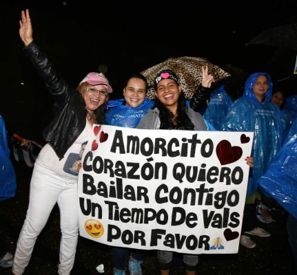 Noche Romántica bajo la lluvia con Chayanne