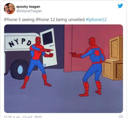 ¡Es igual al 5! Los mejores memes que dejó la presentación del iPhone 12