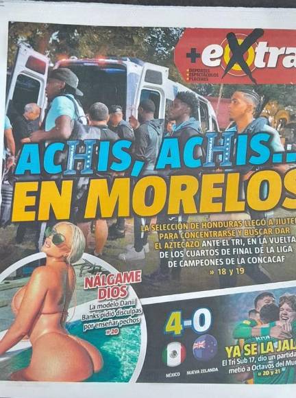 Desprecio a la H y arremetiendo contra el Tri: portadas en México