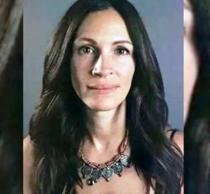 Julia Roberts sin maquillaje y con duro mensaje