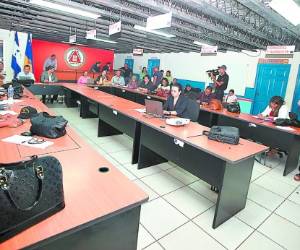 Autoridades del comité interinstitucional se reunieron.