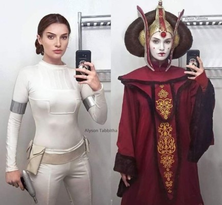 Alyson Tabbita, la guapa joven que se transforma en cualquier personaje