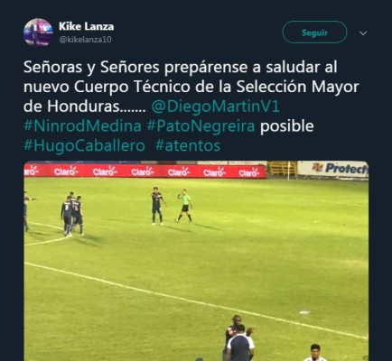 Diego Vazquez cobra fuerza como candidato para ser próximo entrenador de la Selección de Honduras