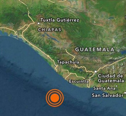 Terremoto de magnitud 6.2 sacude las costas de Guatemala en el Pacífico