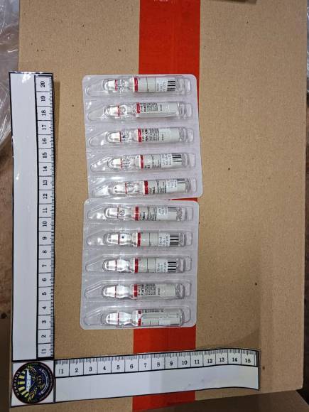 Cerca de 500 kilogramos de fentanilo hallaron en contenedor en Cortés