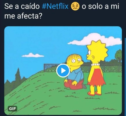 Caída mundial de Netflix: Usuarios se burlan con memes