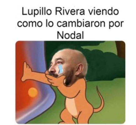 Los memes contra Lupillo Rivera por el romance de Belinda y Christian Nodal