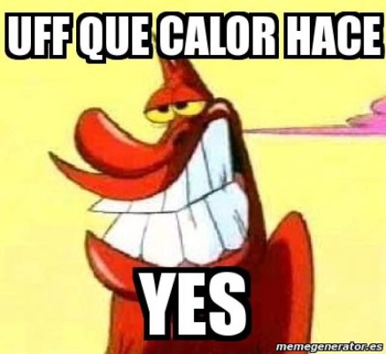 Los memes que ha generado el sofocante calor en San Pedro Sula