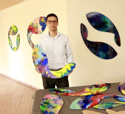 'Sumergido”, la propuesta artística que hondureño Rafael Larios llevará a Antigua Guatemala