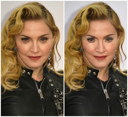 La belleza falsa de cantantes, actrices y modelos