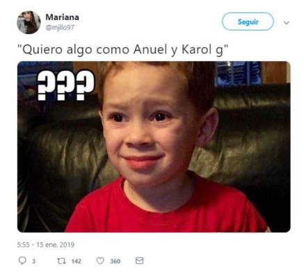 Los divertidos memes que provocó el tatuaje de Anuel AA sobre Karol G en la espalda
