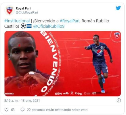 El club boliviano compartió la noticia en su perfil de Twitter.