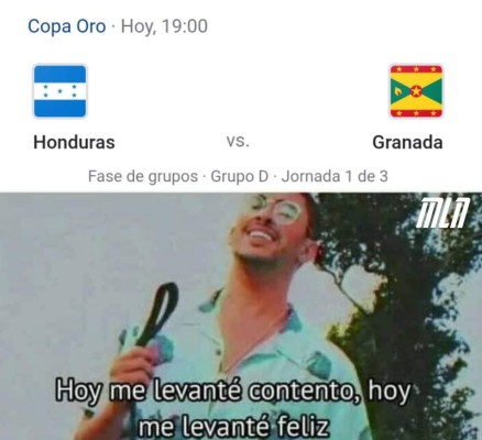 Los divertidos memes que dejó la victoria 4-0 de Honduras frente a Granada
