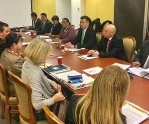 La jornada de trabajo para la revisión de los avances se efectuó en Washington (Foto: El Heraldo Honduras/ Noticias de Honduras)