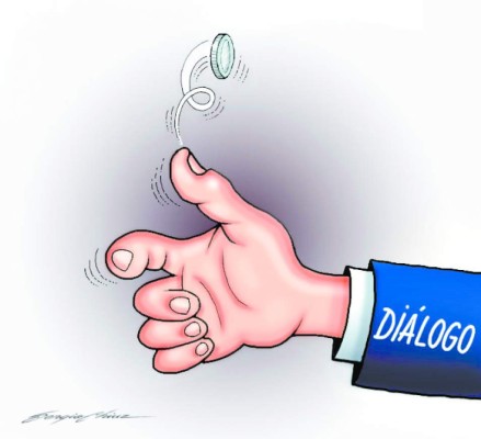 'Con la moneda en el aire'