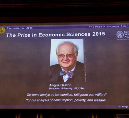 Angus Deaton gana el Premio Nobel de Economía