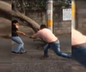 Con palos y piedras se atacaron los conductores del transporte en Choluteca.