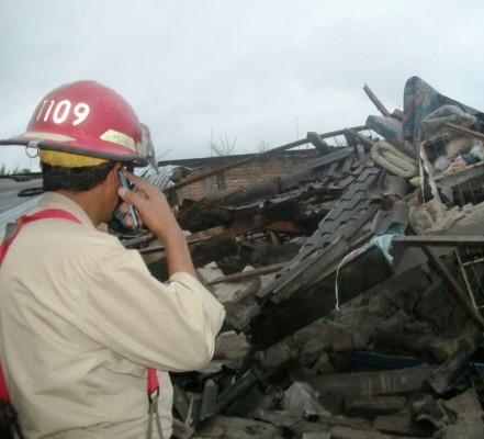 Muerte y destrucción causan fuertes lluvias en territorio hondureño