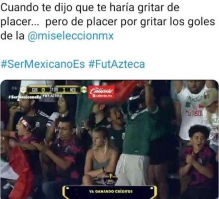 Relación entre gringa y mexicano presentes en partido de Copa Oro causa revuelvo en redes con memes