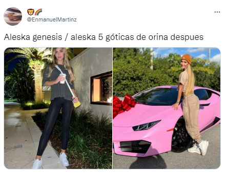 Los divertidos memes que dejó la brujería de Génesis Aleska a Nicky Jam