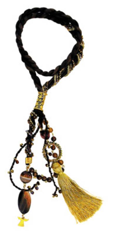 Con la tela hasta el cuello