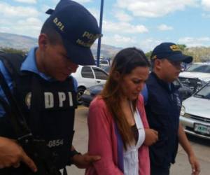 María Suyapa Izaguirre Midence está siendo acusada por el delito de estafa en perjuicio de una empresa estadounidense.