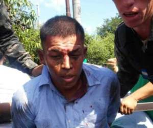 Brayan Javier Rivera fue capturaba mientras asaltaba punto de taxis en San Pedro Sula.