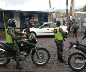 El patrullaje tiene como propósito garantizar la seguridad de los usuarios del servicio del transporte urbano colectivo.