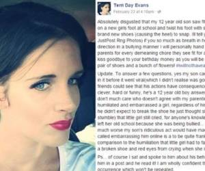 La madre reaccionó luego de ver a su hijo lastimando una niña.