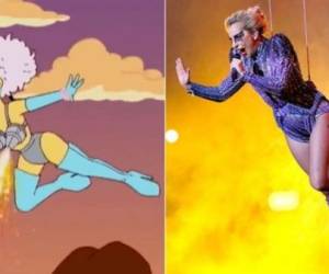 En un episodio del año 2012 los Simpson predijeron la presentación Lady Gaga en el Super Bowl.