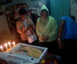 El cuerpo del niño fue ingresado a Medicina Forense en la capital. Foto El Heraldo