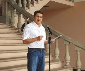 El presidente Hernández aseguró que no hay nadie que está por encima de la ley.