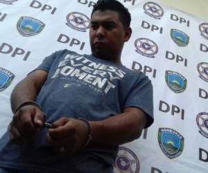 Marcos de Jesús Raudales Osorto fue puesto a la orden de las autoridades.