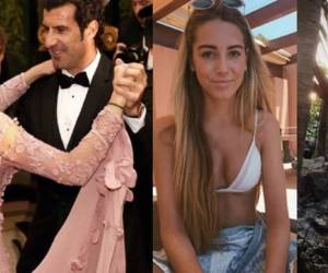 Daniela es la hija mayor del futbolista Luis Figo y la modelo Helen Svedin.