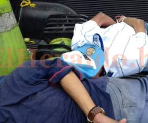 Hasta el momento los jóvenes detenidos in fragranti no fueron identificados (Foto: El Heraldo Honduras/ Sucesos de Honduras).