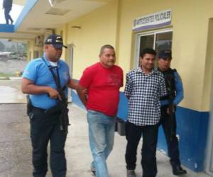 Padre e hijo fueron detenidos por suponerles responsables de un crimen en Santa Rosa de Copán, Honduras.