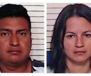 Julio Amílcar Jiméndez Ramírez y la hondureña Gloria Elizabeth Romero Pérez fueron detenidos por tráfico de menores en Estados Unidos, foto: Cortesía Univisión Noticias.