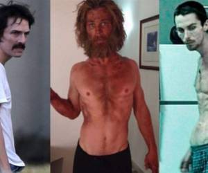 Muchos actores han tenido que modificar sus cuerpos.