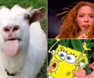 En plena toma televisada, Shakira movió su lengua como hacen algunos cantantes de rock, esto generó muchas reacciones graciosas entre los usuarios que se pusieron creativos e hicieron una lluvia de memes.
