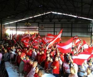 Reunión del Partido Liberal en La Entrada, Copán.