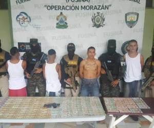 Los detenidos fueron puestos a la orden de la Fuerza Nacional Antiextorsión (FNA)