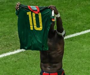 Vincent Aboubakar fue el jugador más valioso en el duelo entre Camerún y Brasil disputado el Lusail.